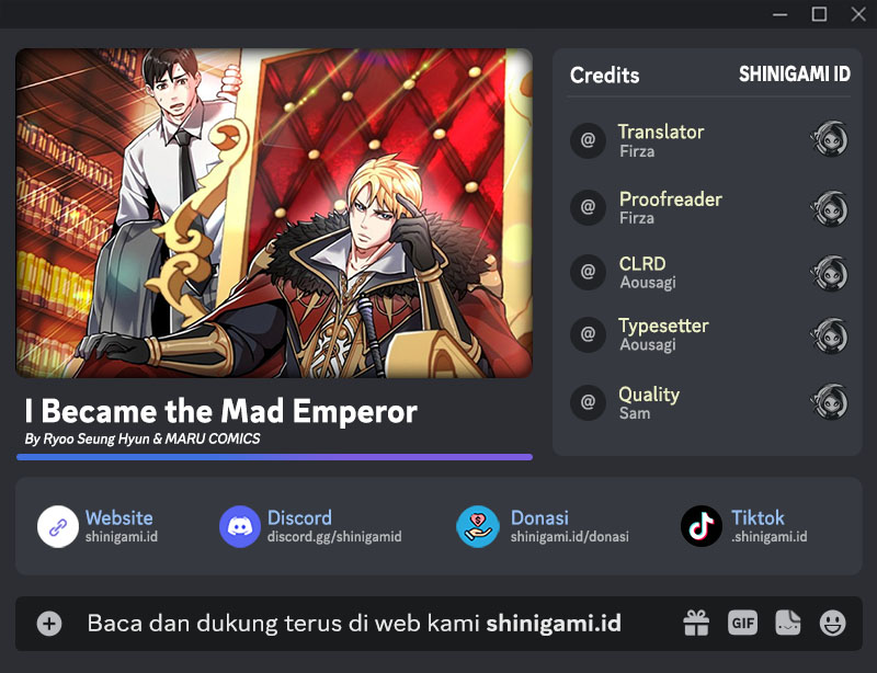 I Became The Mad Emperor Chapter 35