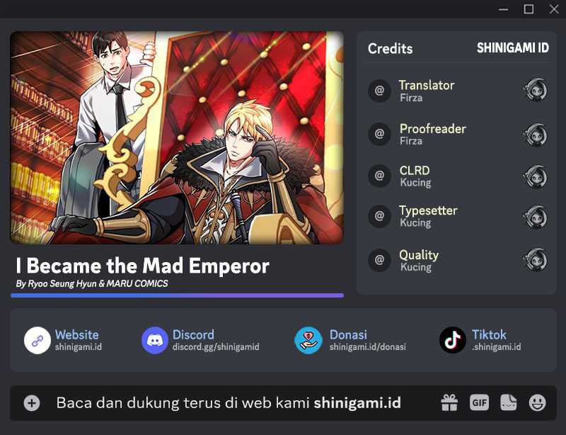I Became The Mad Emperor Chapter 36