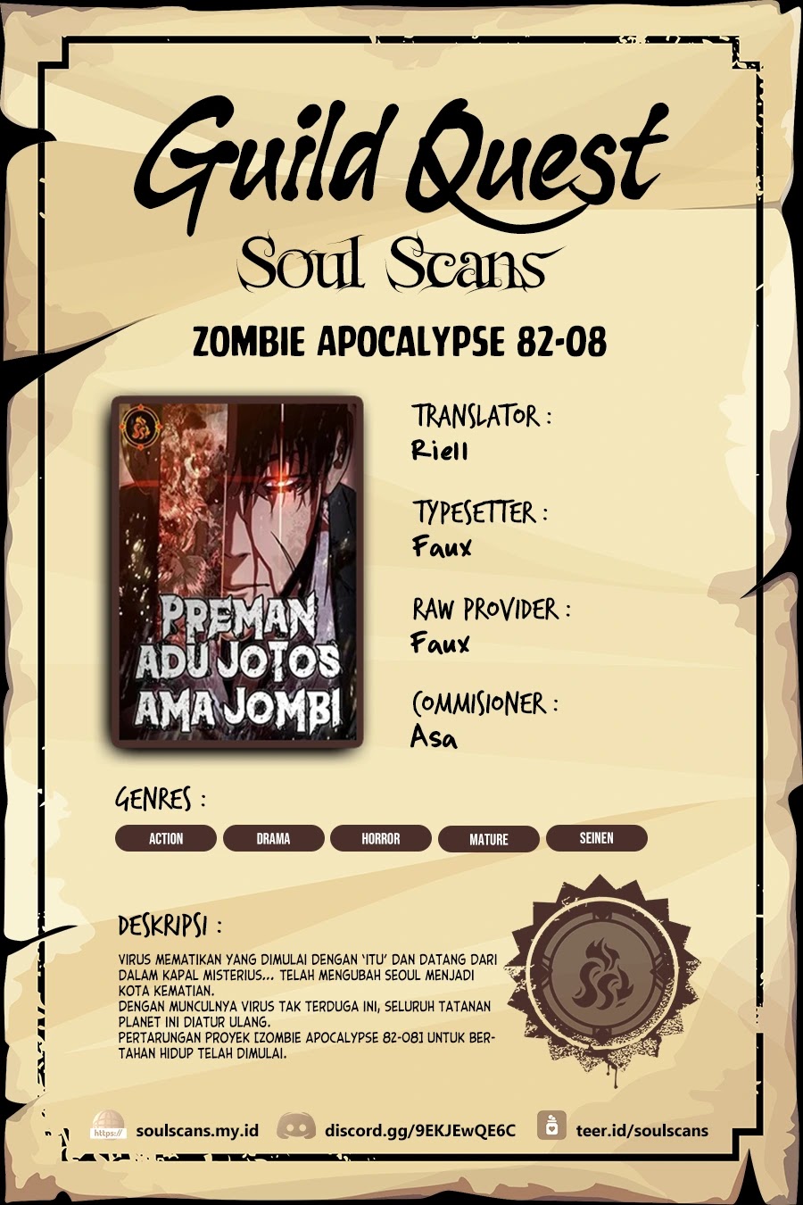 Zombie Apocalypse 82-08 Chapter 23