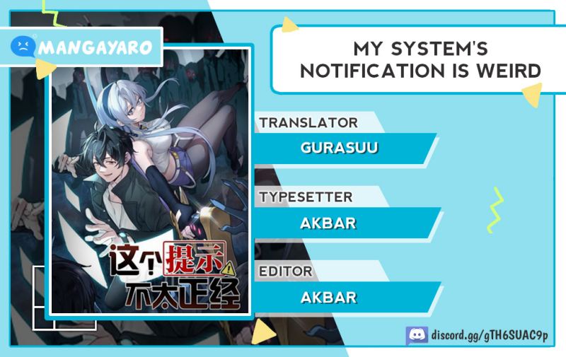 My System’s Notification Is Weird Chapter 1