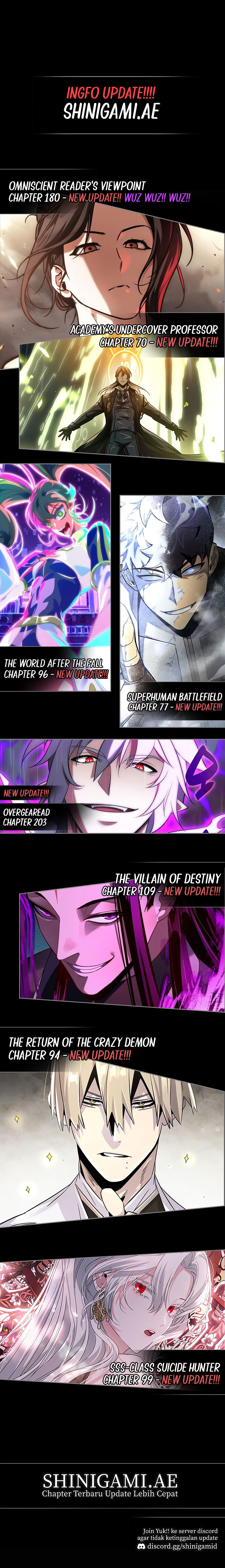 The Villain Of Destiny Chapter 109