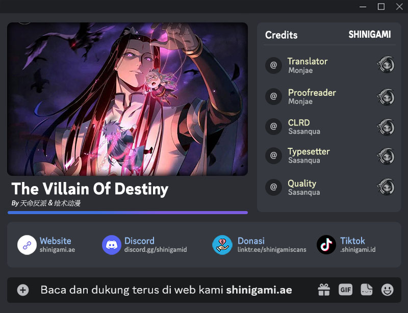 The Villain Of Destiny Chapter 148