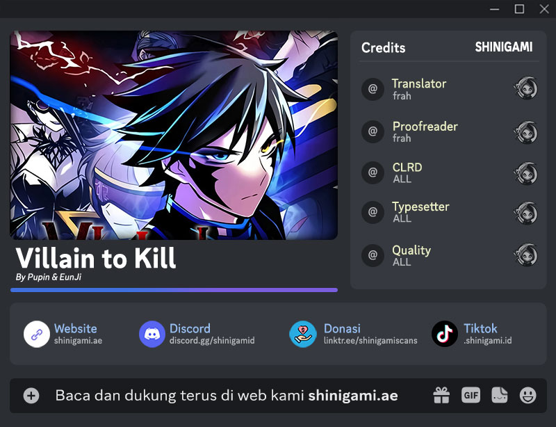 Villain To Kill Chapter 145