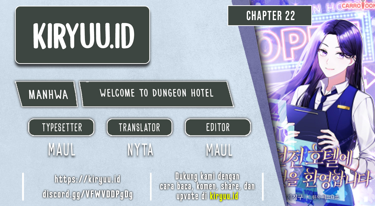 Welcome To Dungeon Hotel Chapter 22