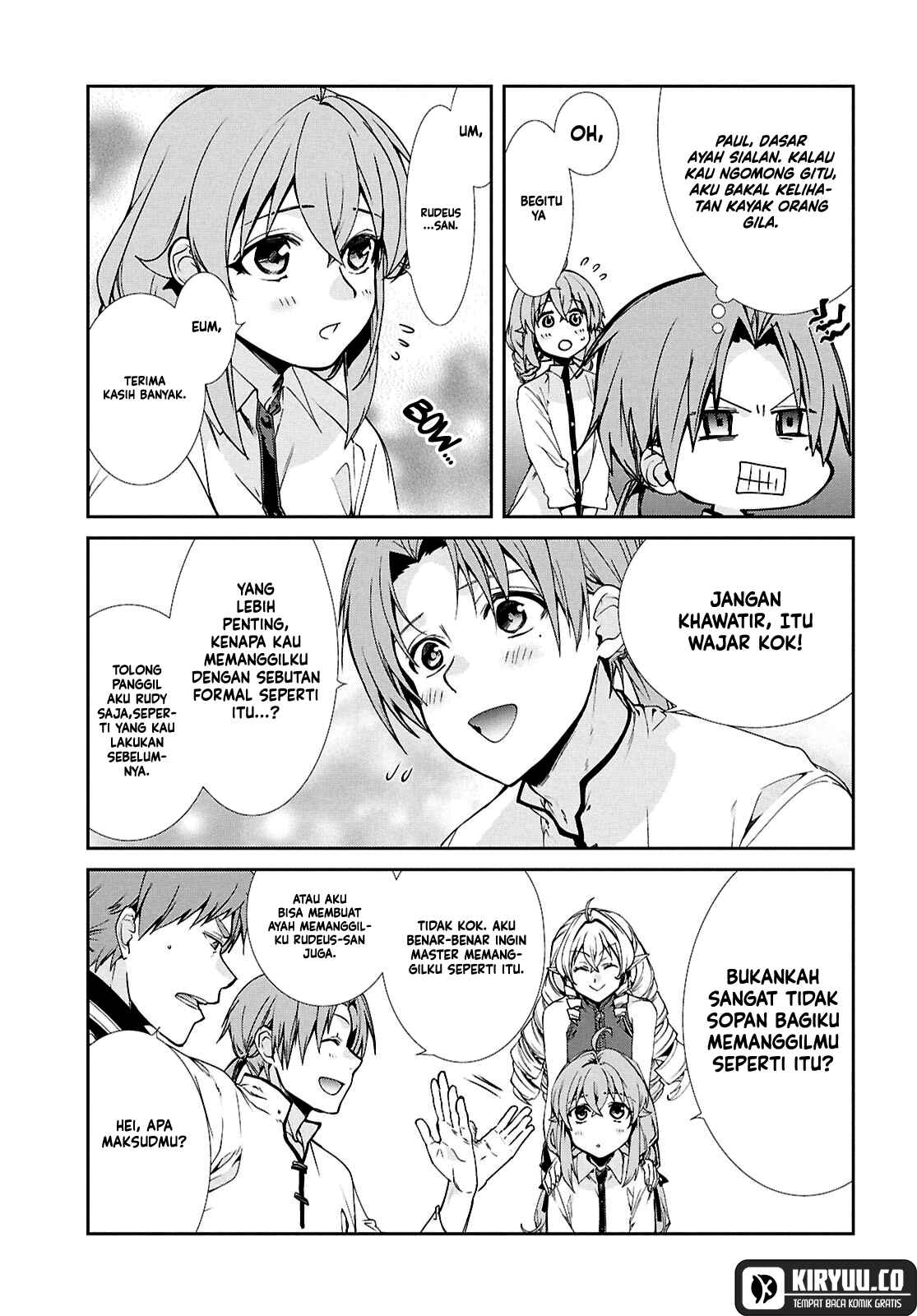 Mushoku Tensei Isekai Ittara Honki Dasu Chapter 104