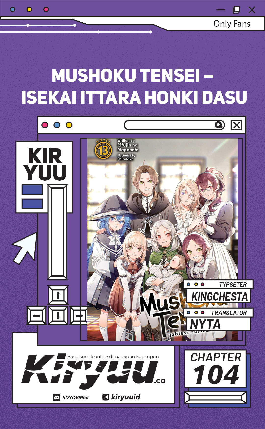 Mushoku Tensei Isekai Ittara Honki Dasu Chapter 104