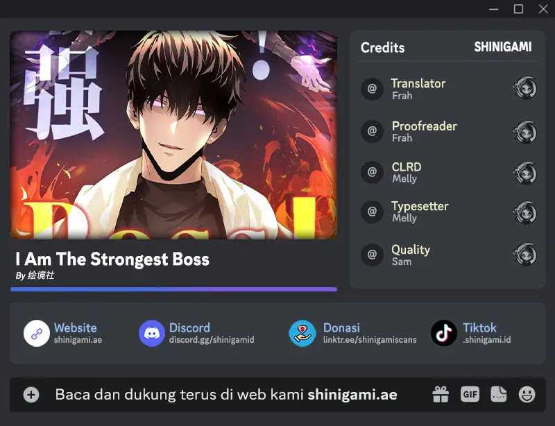 I Am The Strongest Boss Chapter 19