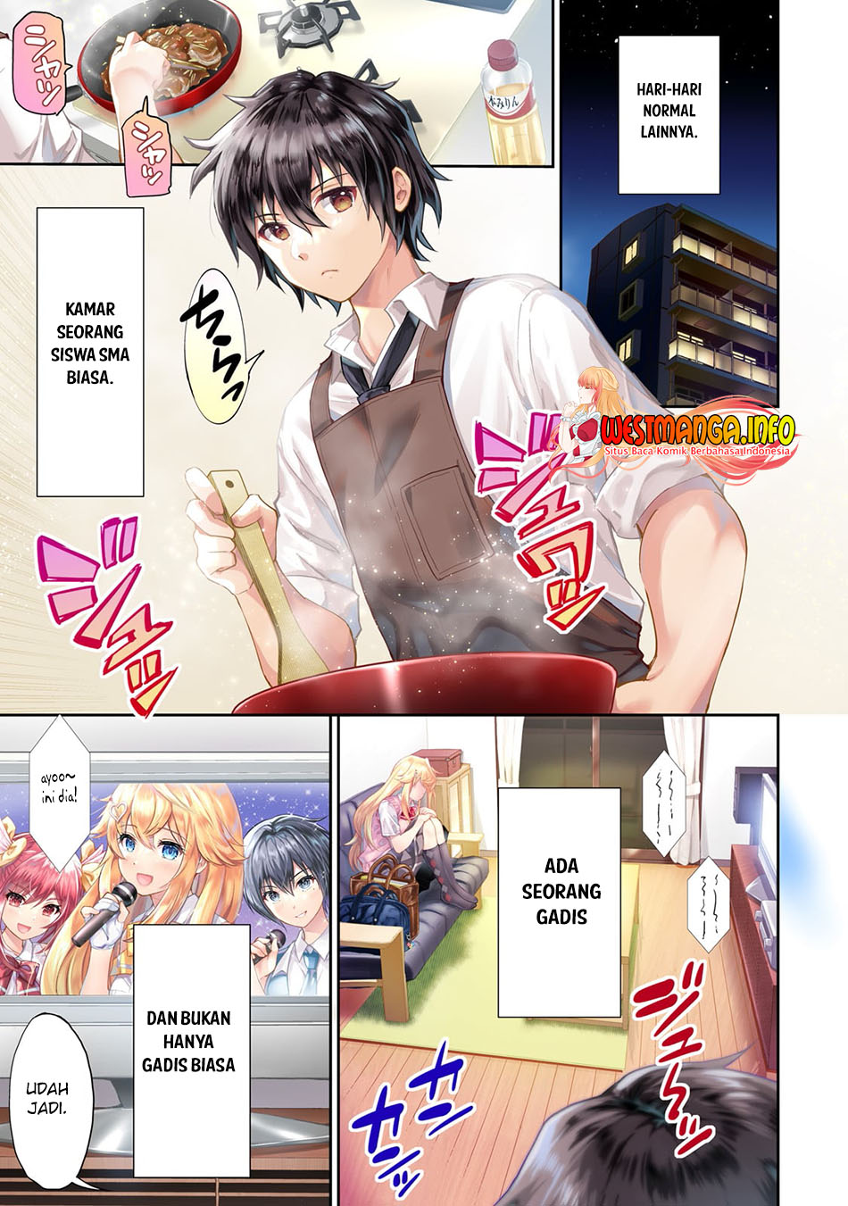 Isshou Hatarakitakunai Ore Ga, Classmate No Daininki Idol Ni Natsukaretara Chapter 1