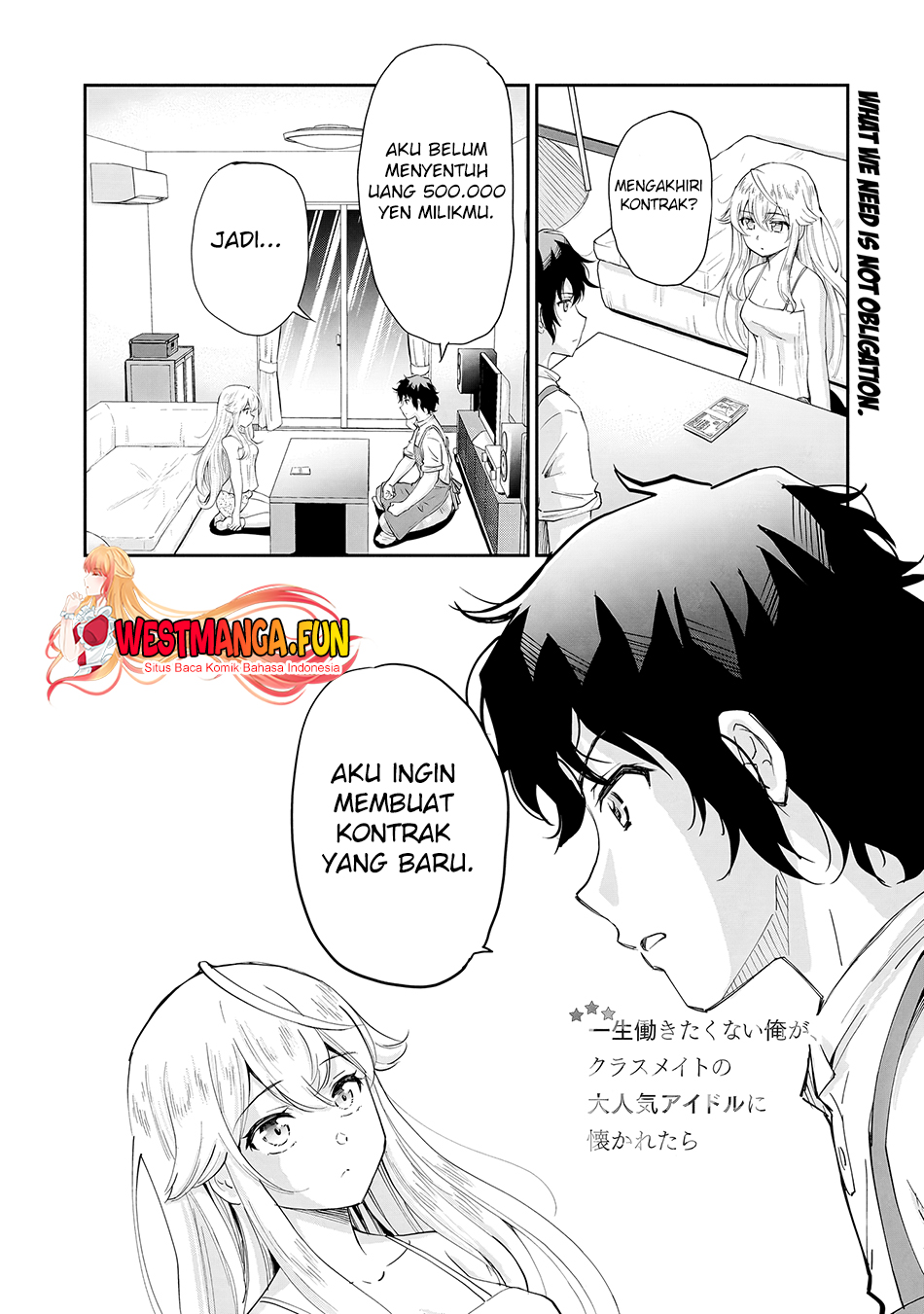 Isshou Hatarakitakunai Ore Ga, Classmate No Daininki Idol Ni Natsukaretara Chapter 10