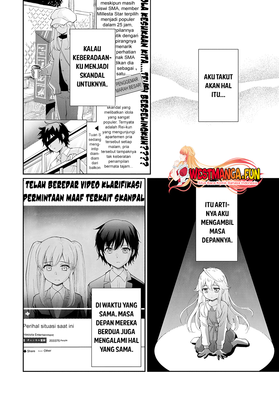 Isshou Hatarakitakunai Ore Ga, Classmate No Daininki Idol Ni Natsukaretara Chapter 10