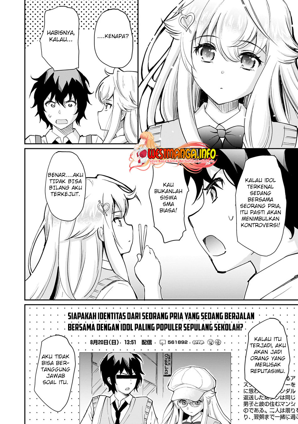 Isshou Hatarakitakunai Ore Ga, Classmate No Daininki Idol Ni Natsukaretara Chapter 2