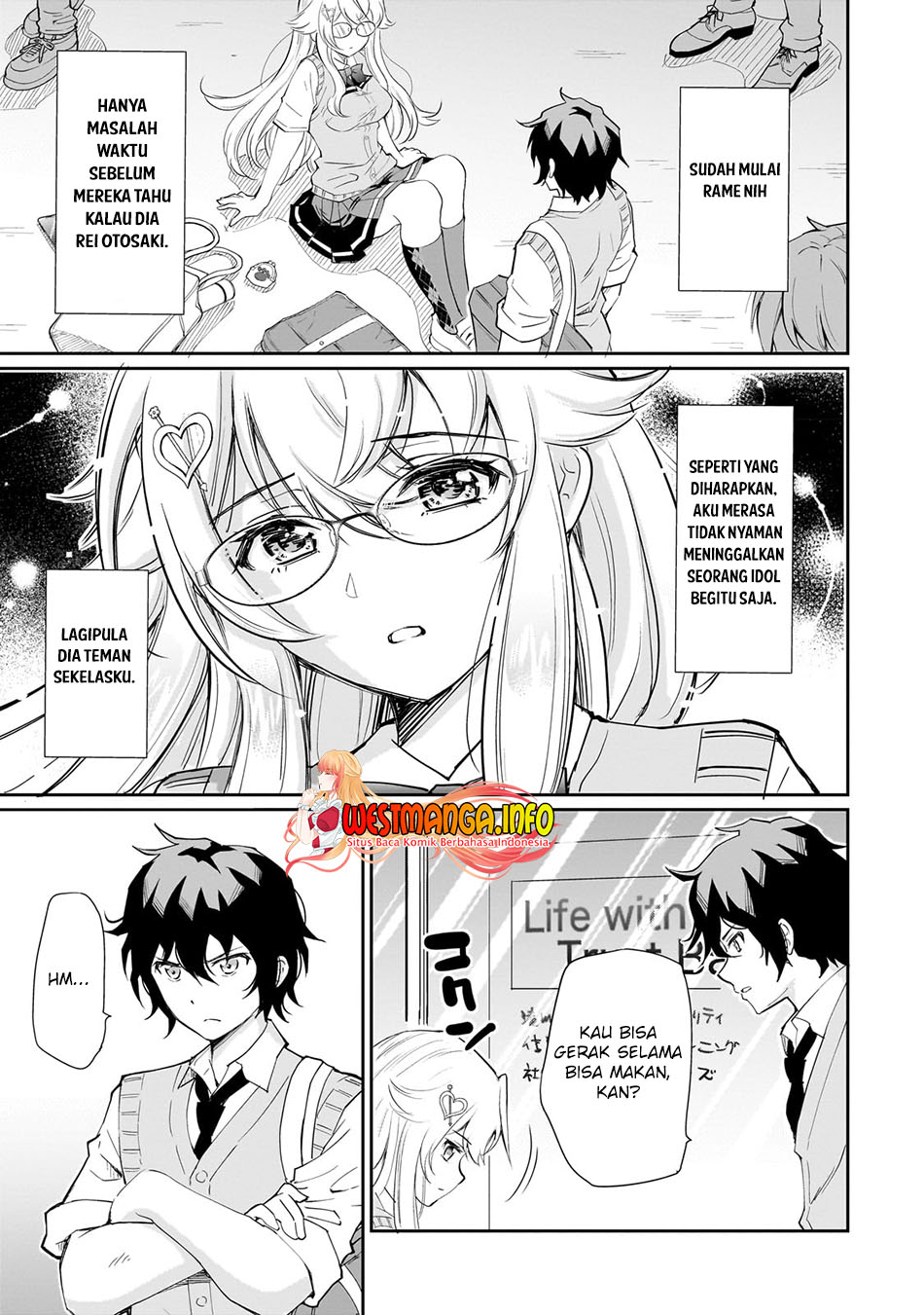 Isshou Hatarakitakunai Ore Ga, Classmate No Daininki Idol Ni Natsukaretara Chapter 2