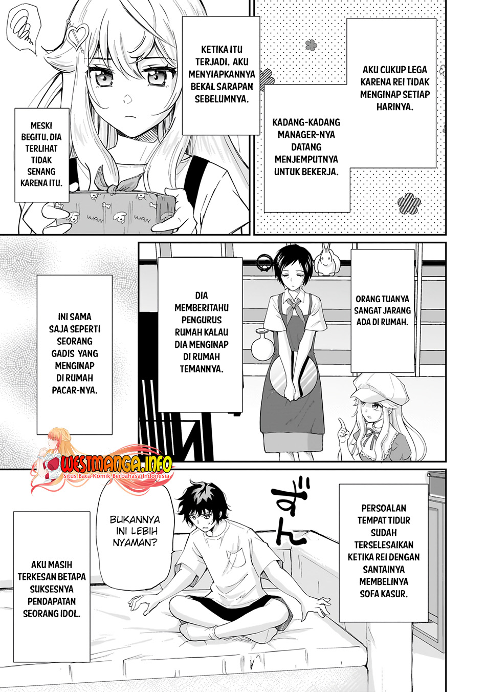 Isshou Hatarakitakunai Ore Ga, Classmate No Daininki Idol Ni Natsukaretara Chapter 6