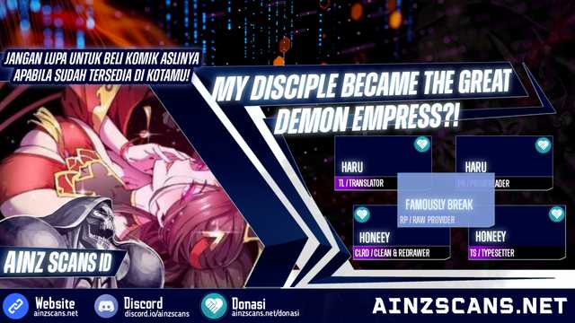 My Disciple Became The Great Demon Empress Chapter 16