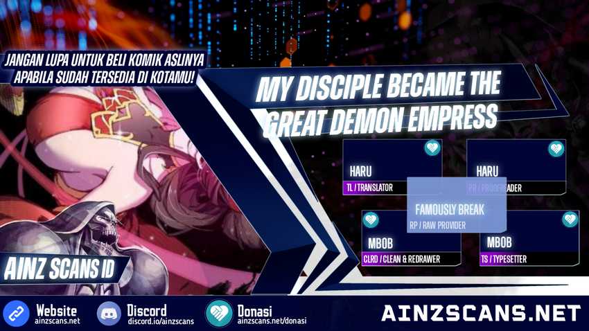 My Disciple Became The Great Demon Empress Chapter 26