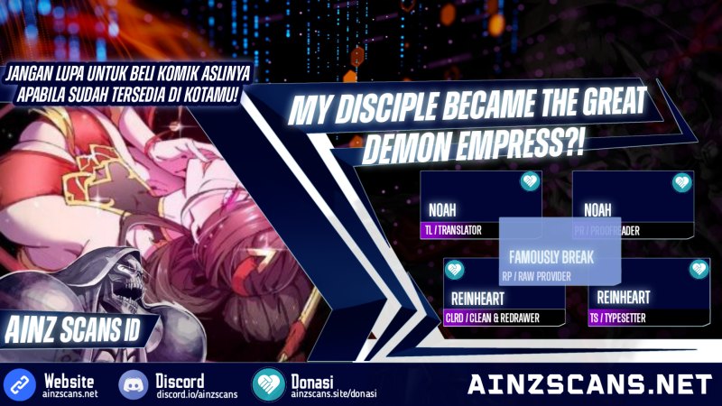 My Disciple Became The Great Demon Empress Chapter 5