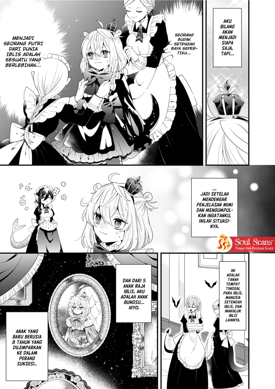 Makai Youjo Ni Tensei Shita Oji-san Wa Heiwa No Tame Ni Naritai Chapter 1