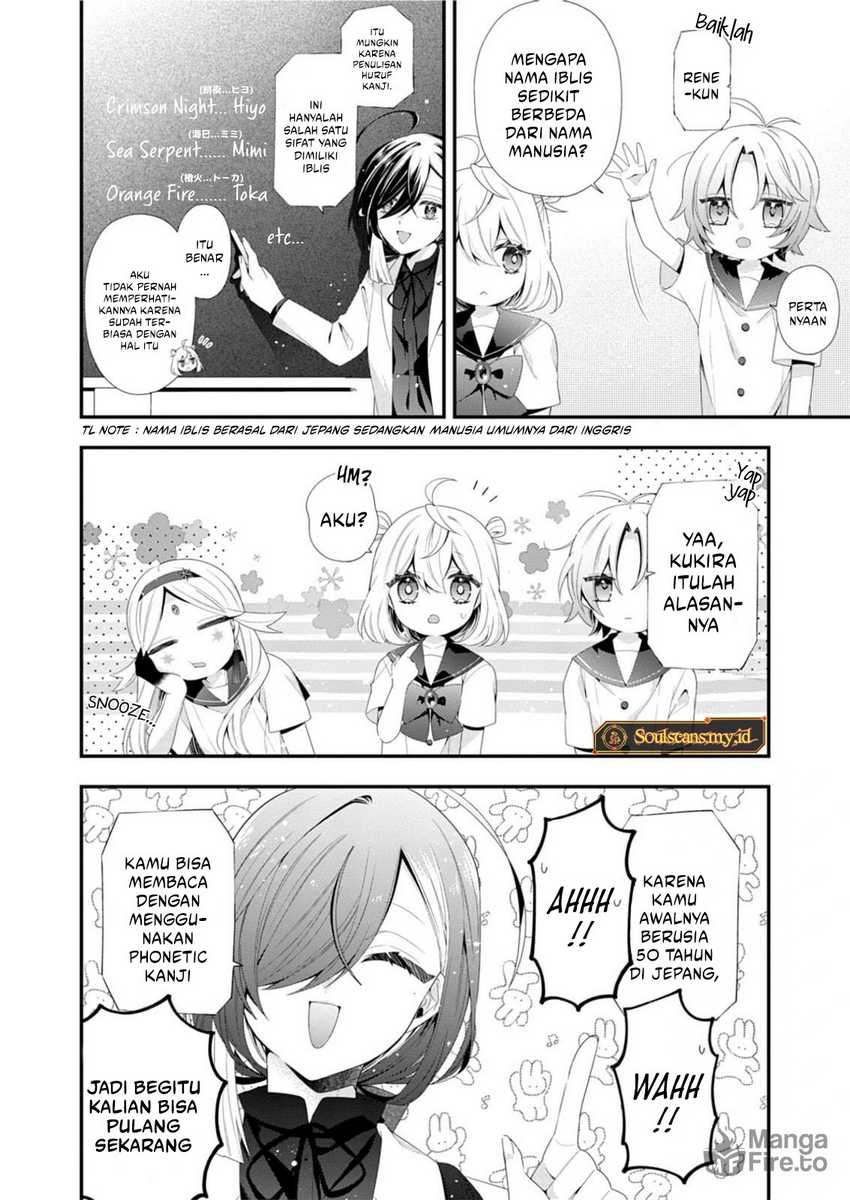 Makai Youjo Ni Tensei Shita Oji-san Wa Heiwa No Tame Ni Naritai Chapter 4.5