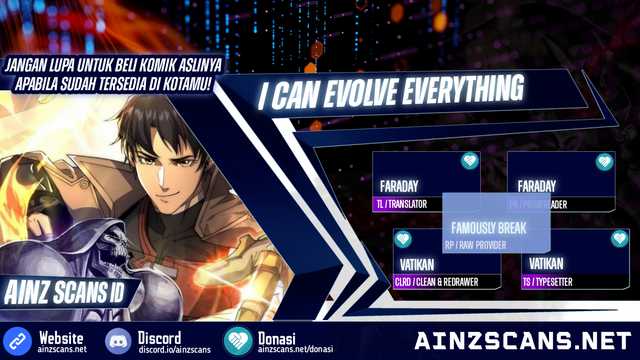 I Can Evolve Everything Chapter 3