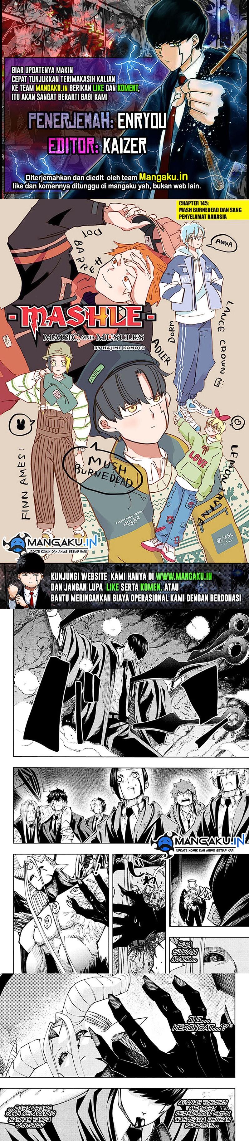 Mashle Chapter 145