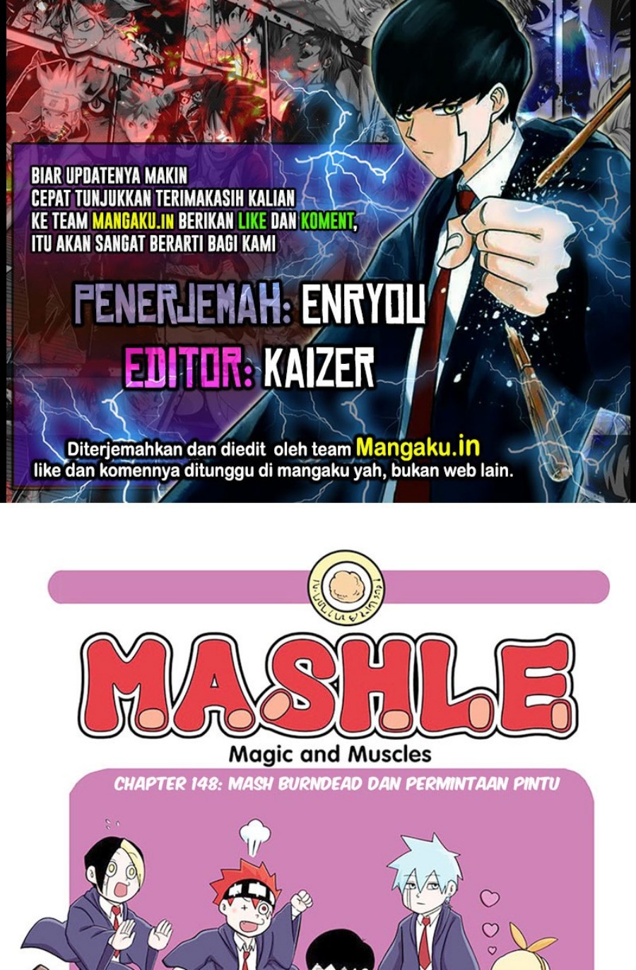 Mashle Chapter 148