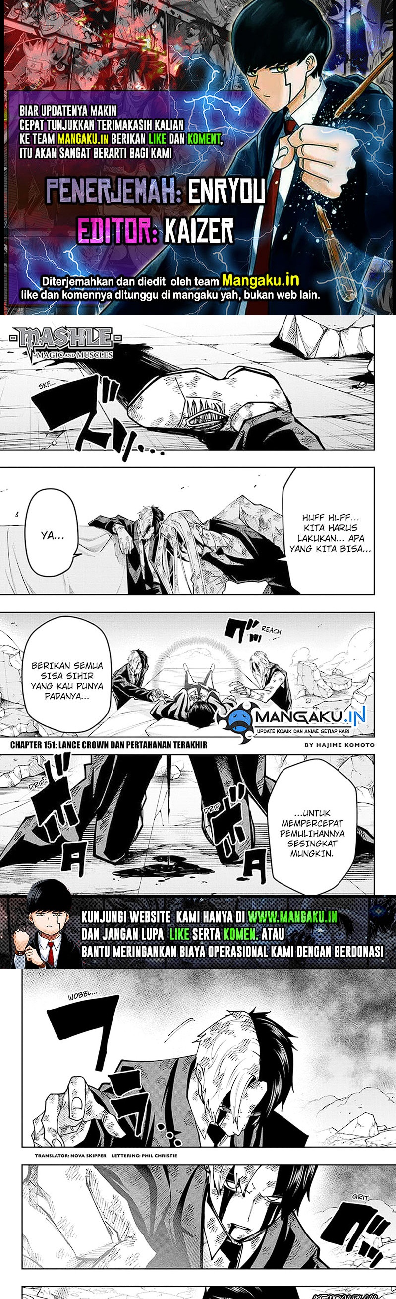 Mashle Chapter 151