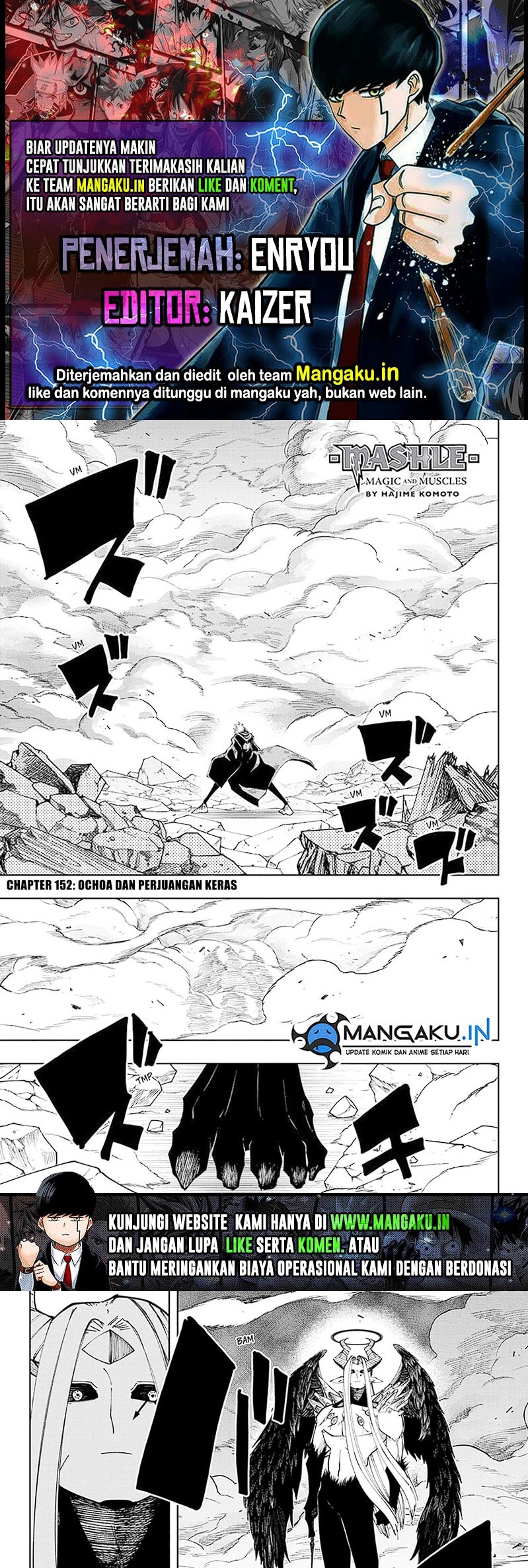 Mashle Chapter 152