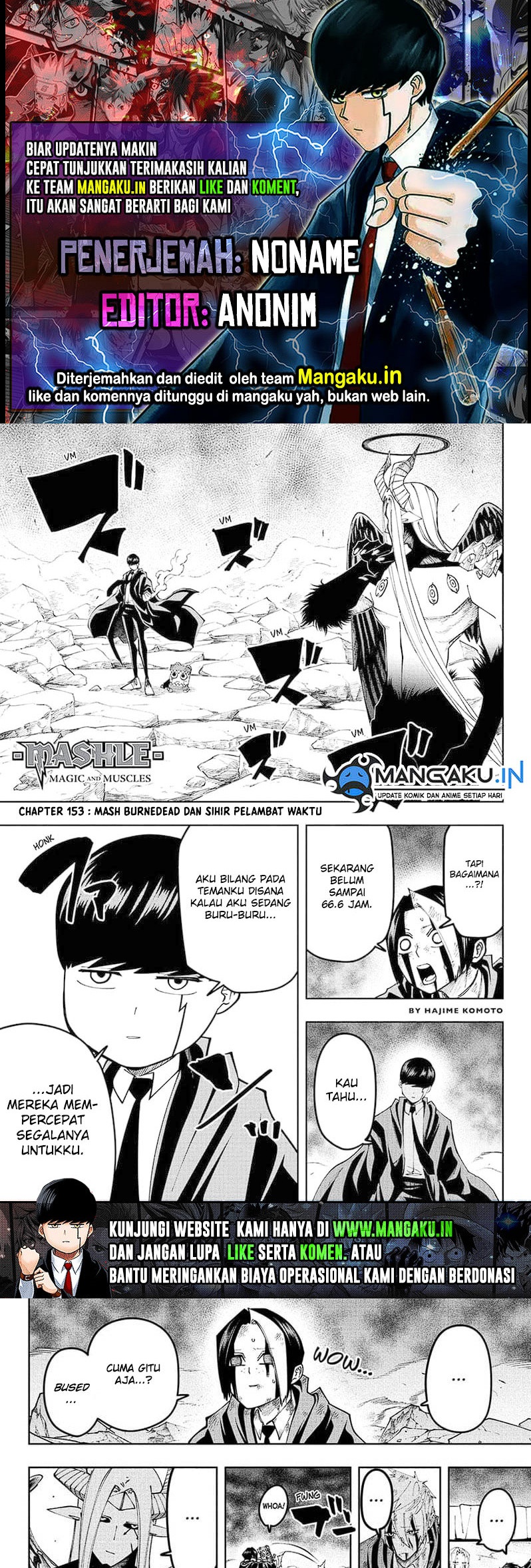 Mashle Chapter 153