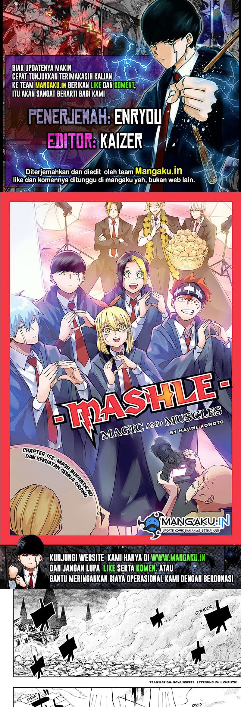 Mashle Chapter 158