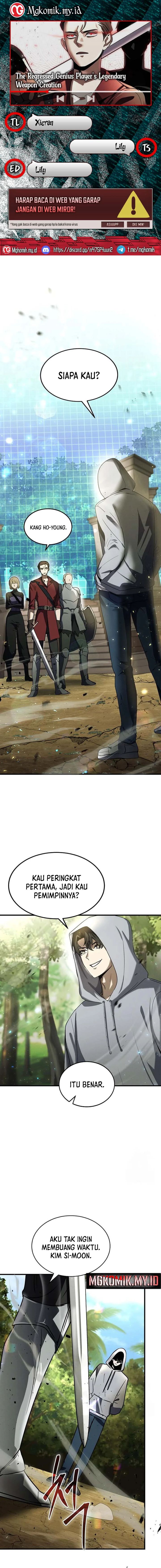 The Regressed Genius Player’s Legendary Weapon Creation Chapter 6