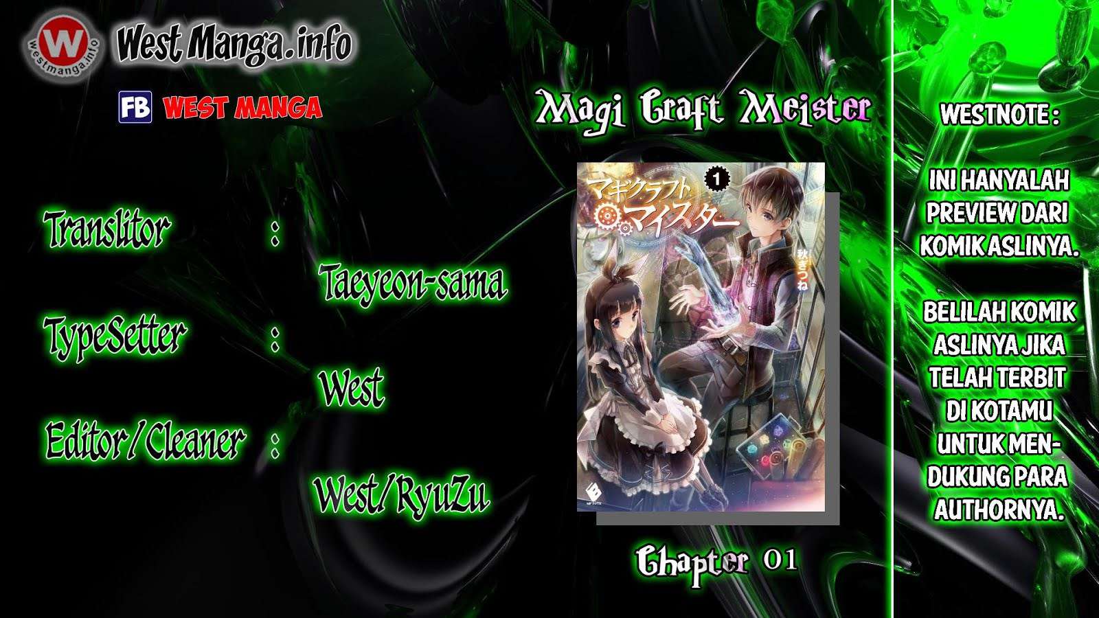 Magi Craft Meister Chapter 1