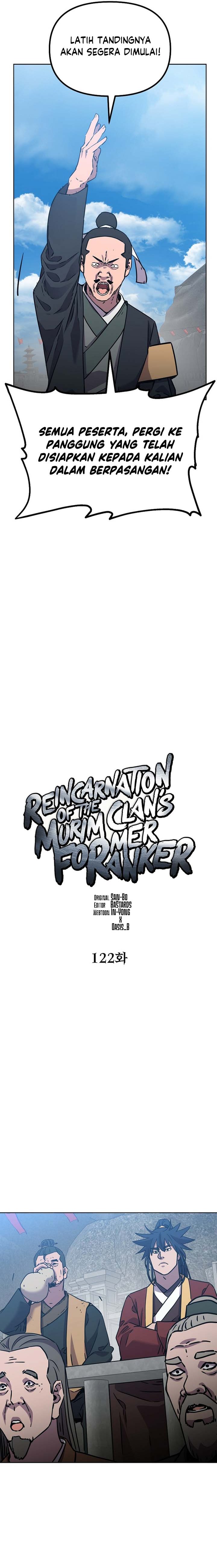 Reincarnation Of The Murim Clan’s Former Ranker Chapter 122