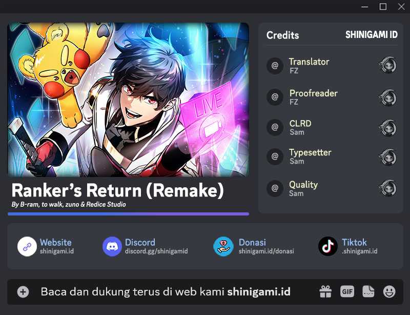 Ranker’s Return (remake) Chapter 106