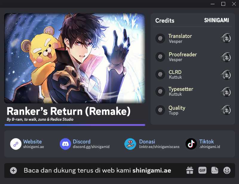 Ranker’s Return (remake) Chapter 142