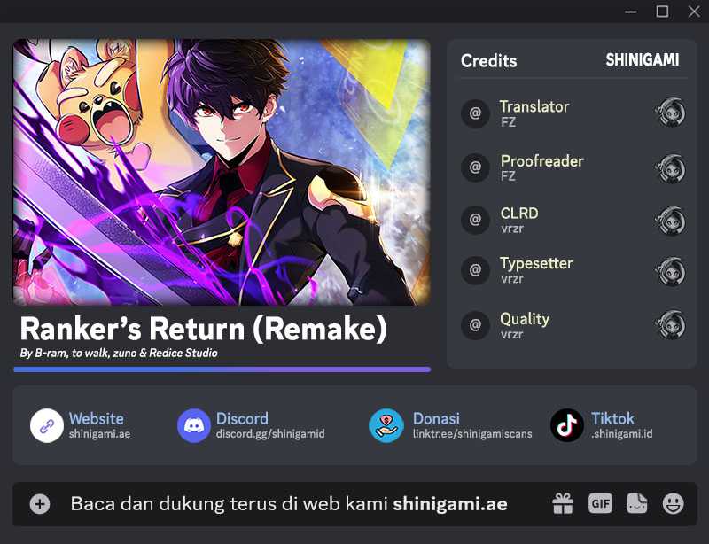 Ranker’s Return (remake) Chapter 171