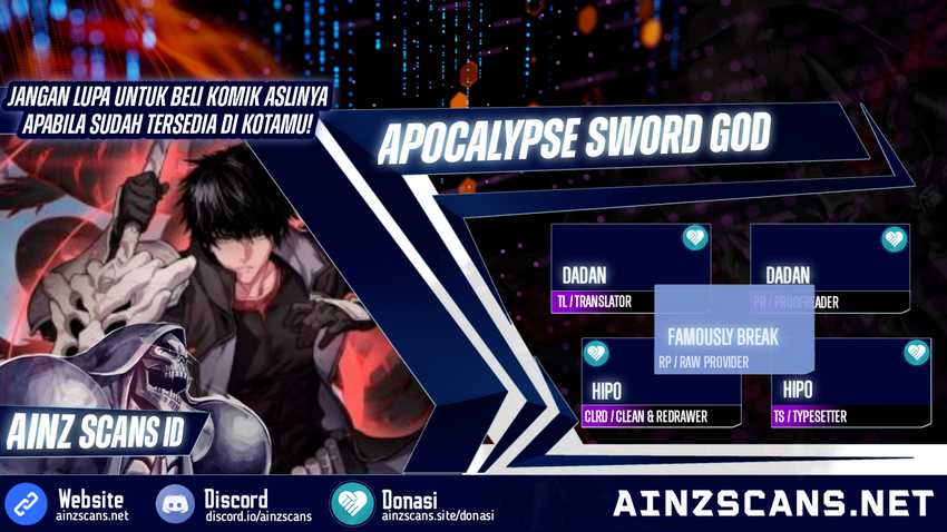 Apocalypse Sword God Chapter 8