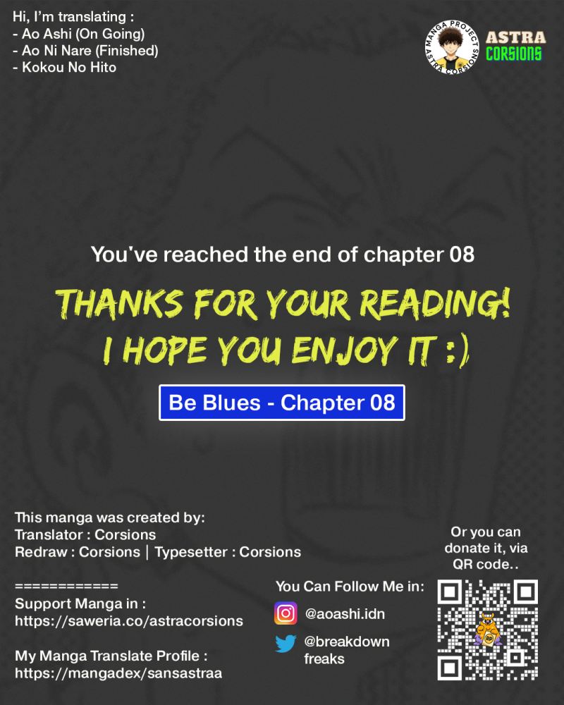 Be Blues! Ao Ni Nare Chapter 8