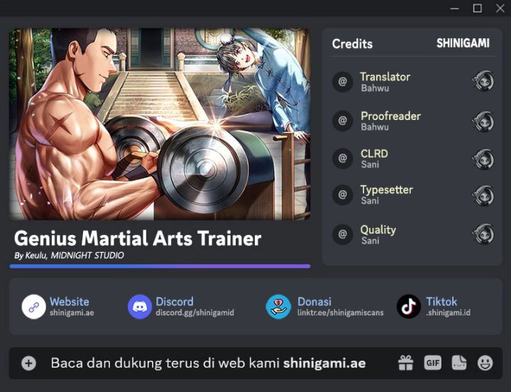 Genius Martial Arts Trainer Chapter 20