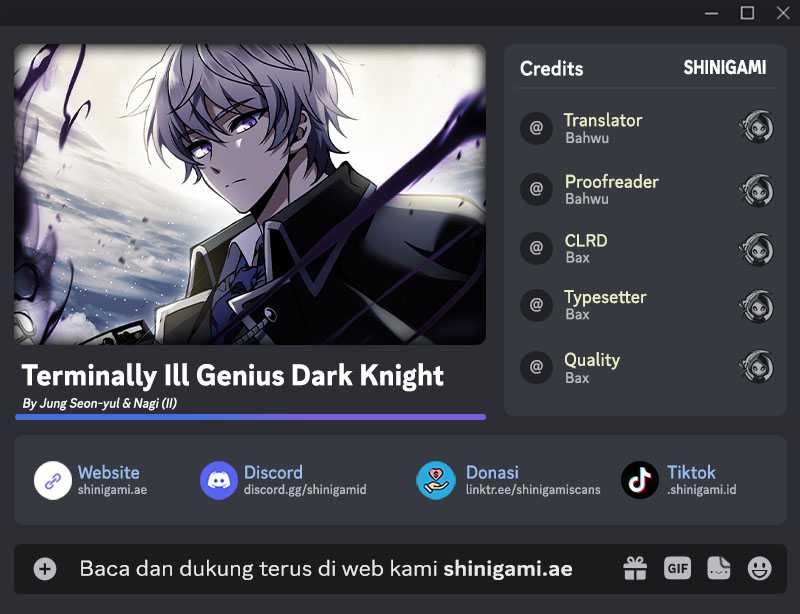 Terminally-ill Genius Dark Knight Chapter 60