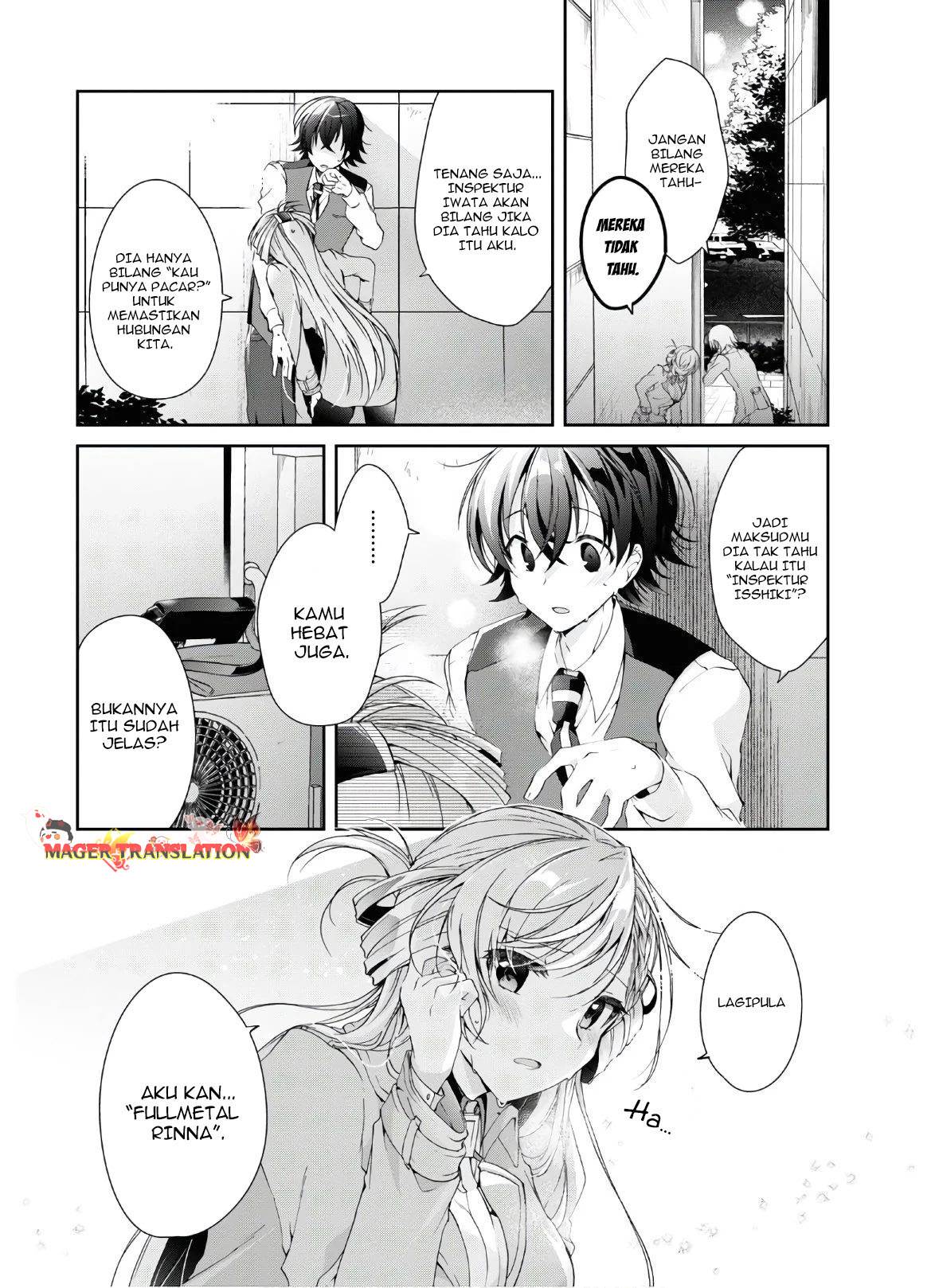 Isshiki-san Wa Koi Wo Shiritai Chapter 7