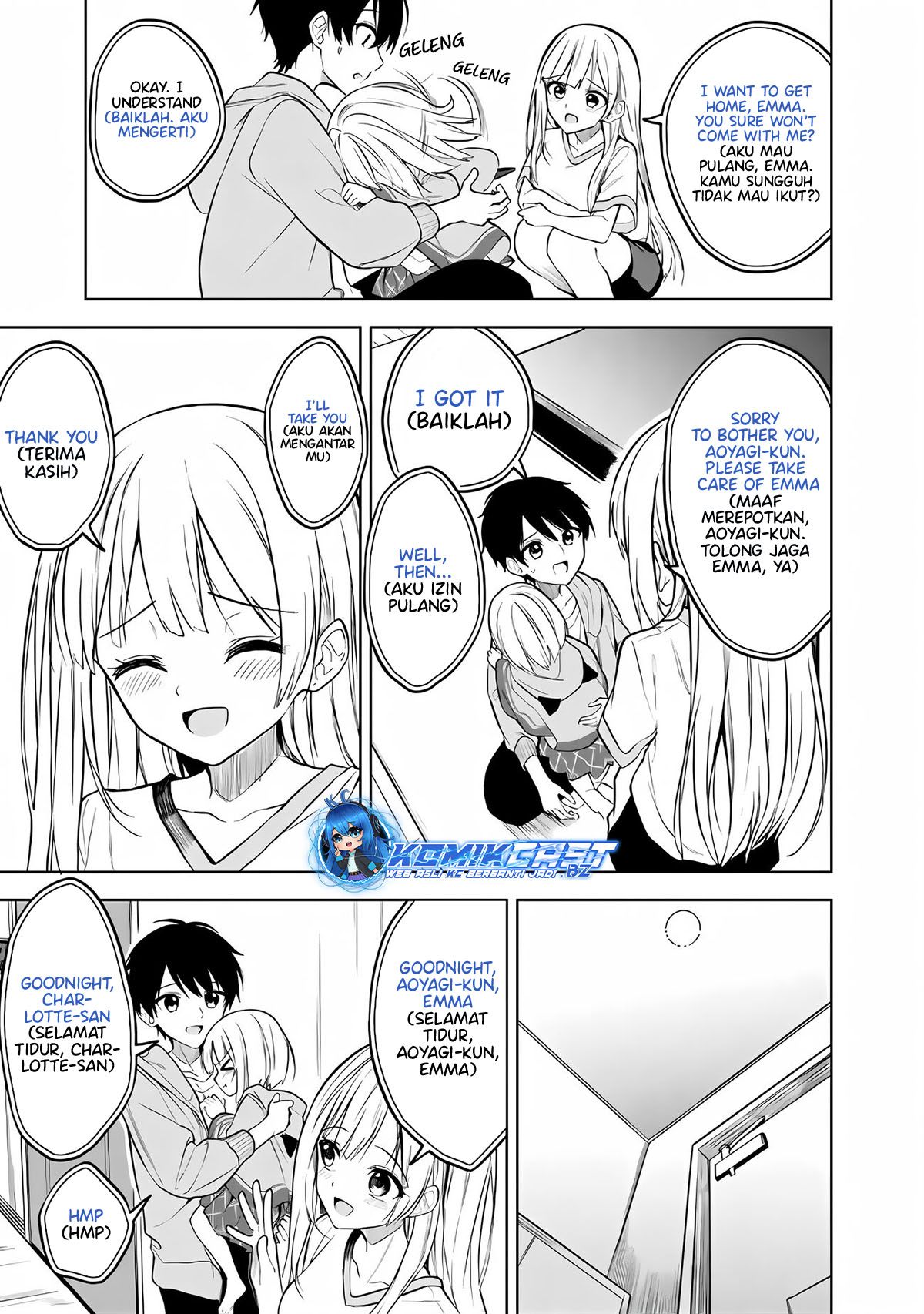 Maigo Ni Natteita Youjo Wo Tasuketara, Otonari Ni Sumu Bishoujo Ryuugakusei Ga Ie Ni Asobi Ni Kuru You Ni Natta Ken Nitsuite Chapter 13