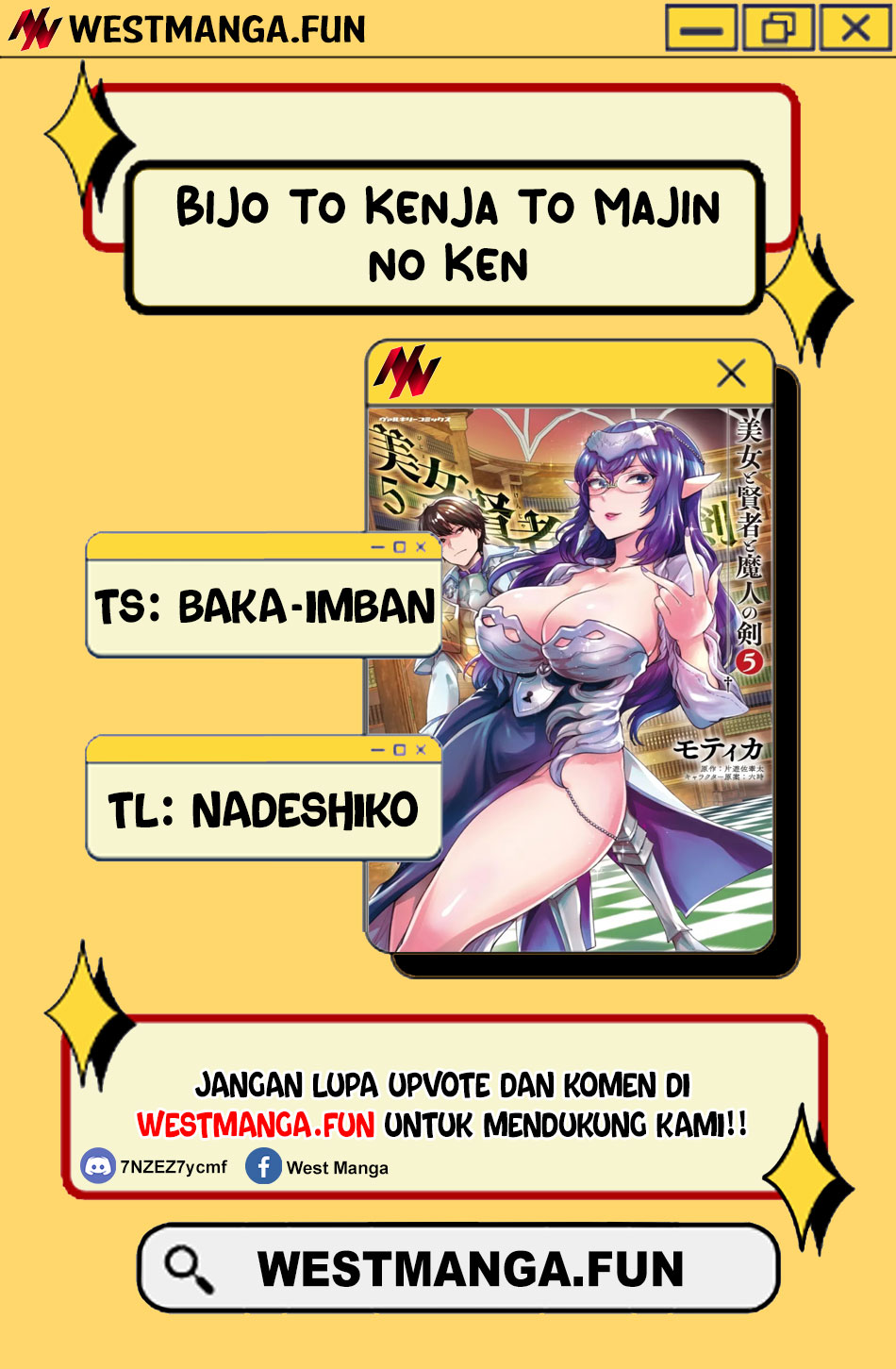 Bijo To Kenja To Majin No Ken Chapter 34