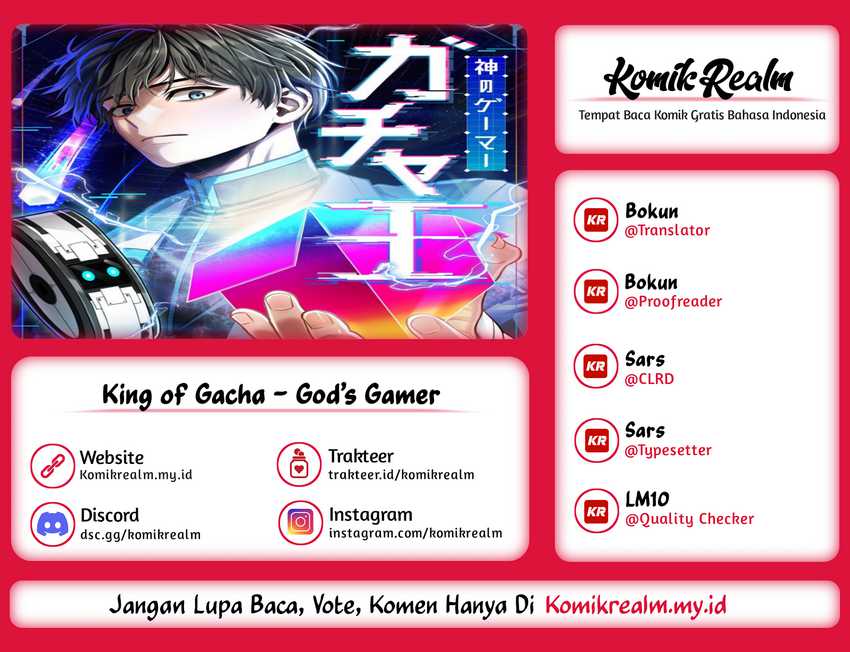 King Of Gacha: God’s Gamer Chapter 1