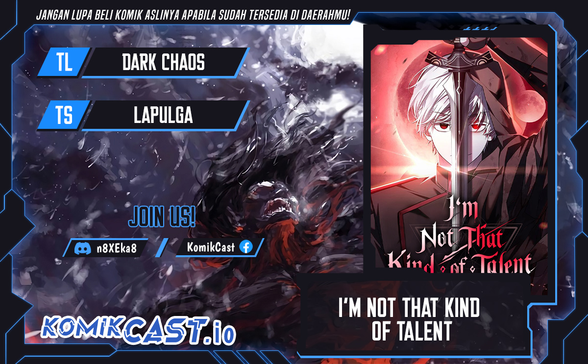 I’m Not That Kind Of Talent Chapter 41