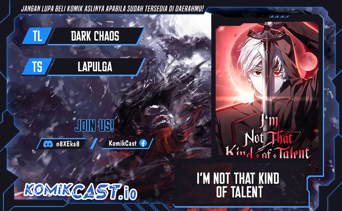 I’m Not That Kind Of Talent Chapter 42