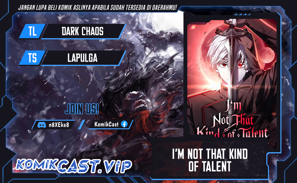 I’m Not That Kind Of Talent Chapter 47