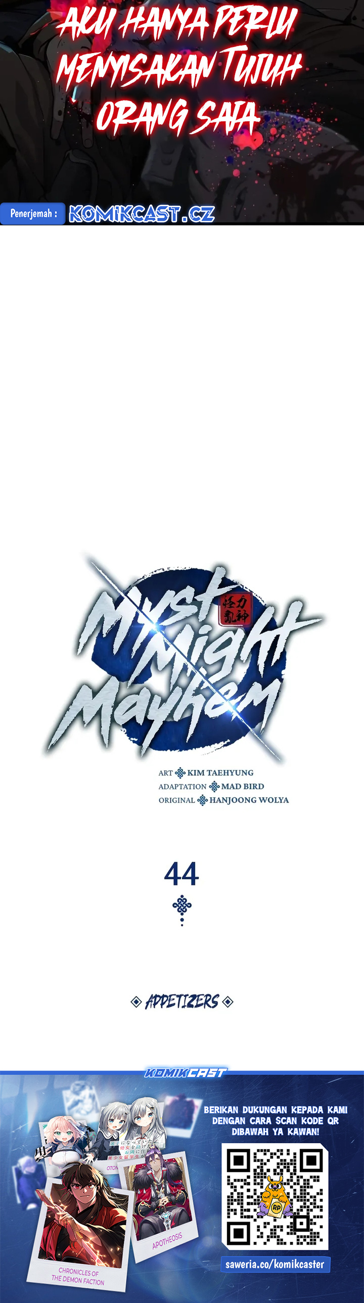 Myst, Might, Mayhem Chapter 44