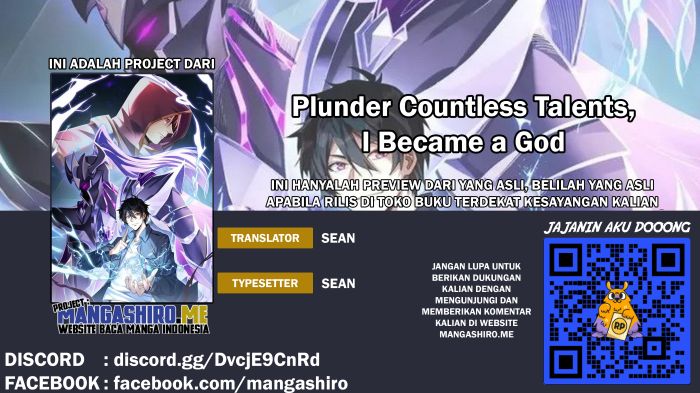 Plunder Countless Talents, I Became A God Chapter 8