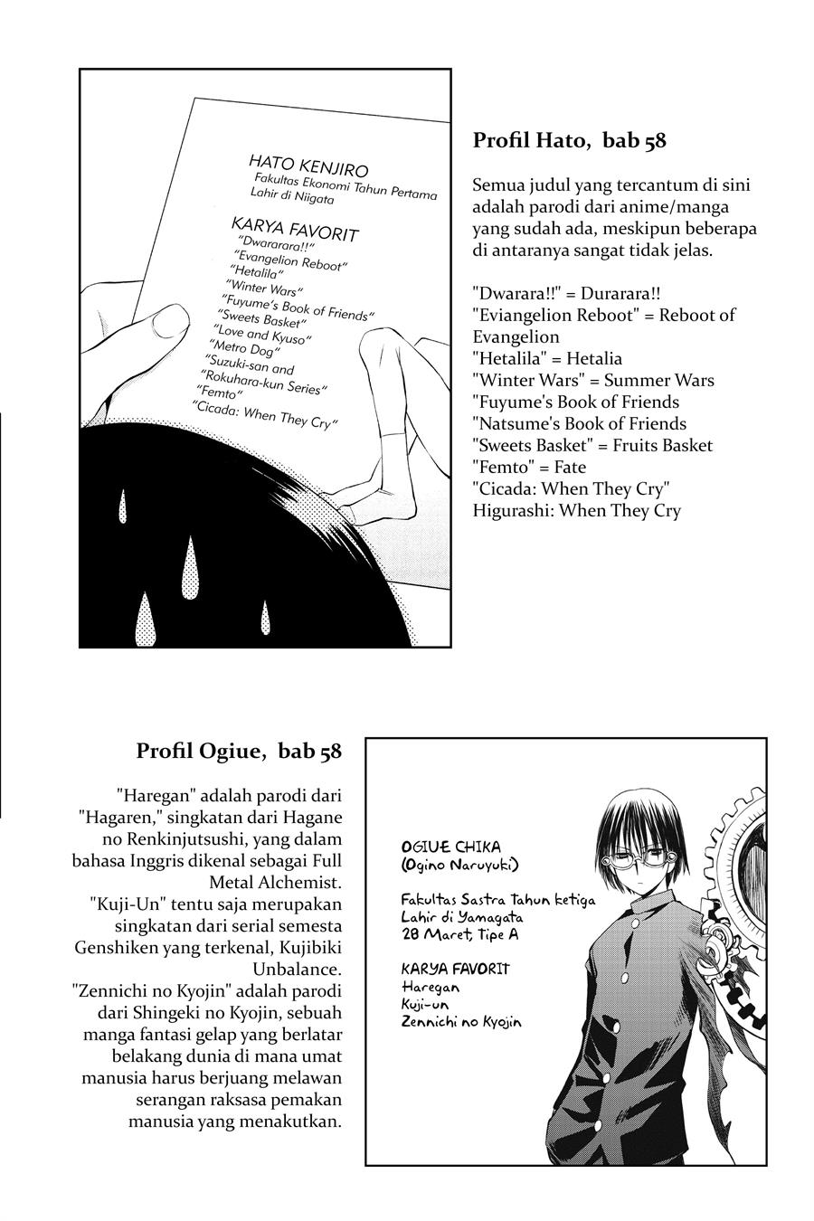 Genshiken The Society For The Study Of Modern Visual Culture Chapter 61.5