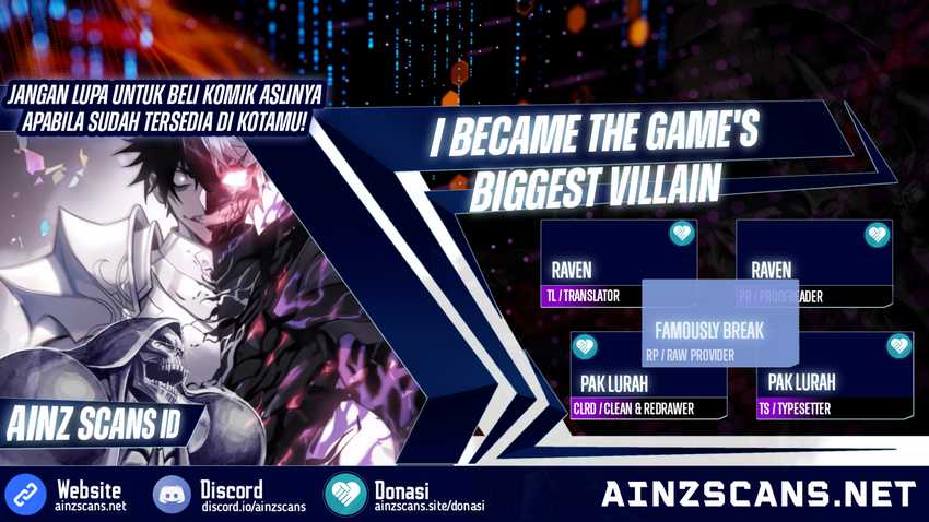 I Became The Game’s Biggest Villain Chapter 19